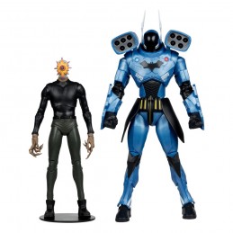 DC MULTIVERSE ROOKIE & MR. BLOOM 2-PACK GOLD LABEL SDCC ACTION FIGURE MC FARLANE