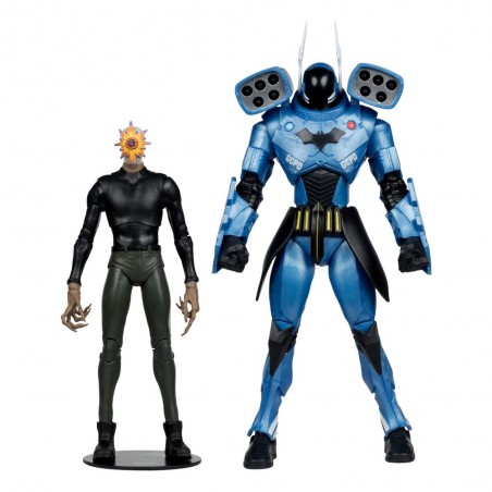 DC MULTIVERSE ROOKIE & MR. BLOOM 2-PACK GOLD LABEL SDCC ACTION FIGURE