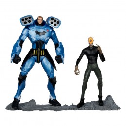 DC MULTIVERSE ROOKIE & MR. BLOOM 2-PACK GOLD LABEL SDCC ACTION FIGURE MC FARLANE