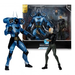 DC MULTIVERSE ROOKIE & MR. BLOOM 2-PACK GOLD LABEL SDCC ACTION FIGURE MC FARLANE