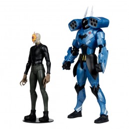 DC MULTIVERSE ROOKIE & MR. BLOOM 2-PACK GOLD LABEL SDCC ACTION FIGURE MC FARLANE