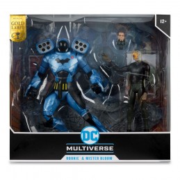 DC MULTIVERSE ROOKIE & MR. BLOOM 2-PACK GOLD LABEL SDCC ACTION FIGURE MC FARLANE