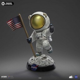 NASA APOLLO 11 ASTRONAUT MINICO FIGURE STATUA IRON STUDIOS