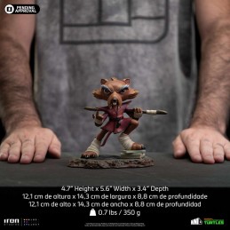 TEENAGE MUTANT NINJA TURTLES MASTER SPLINTER MINICO FIGURE STATUA IRON STUDIOS