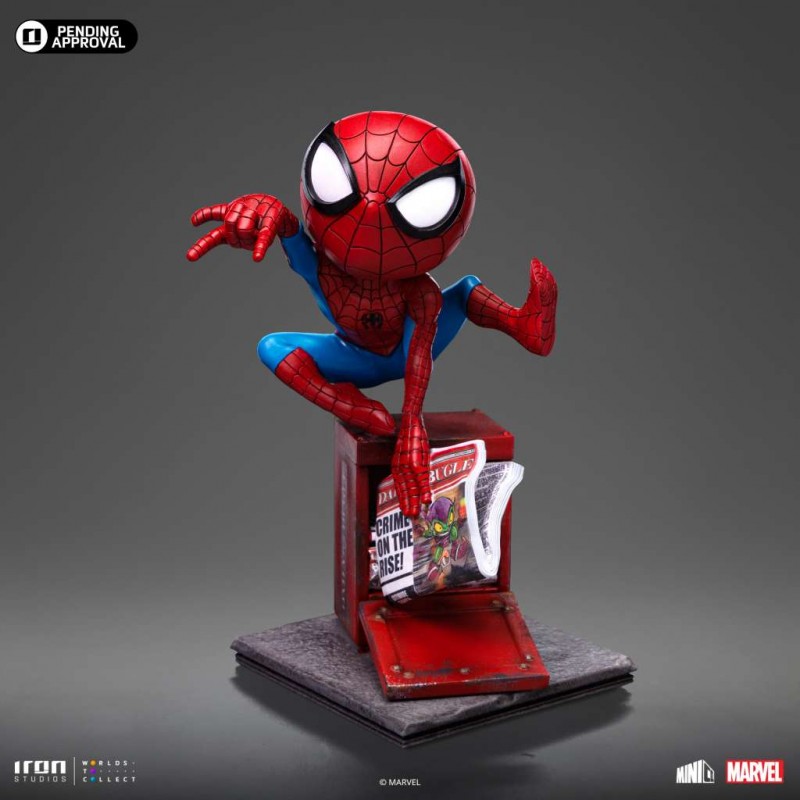 MARVEL MINICO SPIDER-MAN FIGURE STATUA IRON STUDIOS