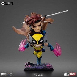 IRON STUDIOS X-MEN '97 GAMBIT AND WOLVERINE MINICO FIGURE STATUE