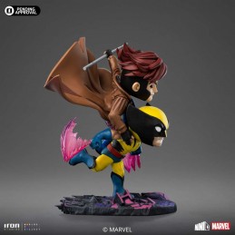 IRON STUDIOS X-MEN '97 GAMBIT AND WOLVERINE MINICO FIGURE STATUE