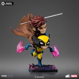 IRON STUDIOS X-MEN '97 GAMBIT AND WOLVERINE MINICO FIGURE STATUE