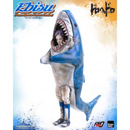 THREEZERO DOROHEDORO EBISU PEACE SHARK MASCOT VER. 25CM 1/6 COLLECTIBLE FIGURE ACTION FIGURE