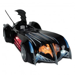 MC FARLANE DC MULTIVERSE VEHICLE BATMAN & ROBIN BATMOBILE ACTION FIGURE