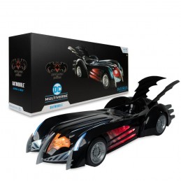 MC FARLANE DC MULTIVERSE VEHICLE BATMAN & ROBIN BATMOBILE ACTION FIGURE