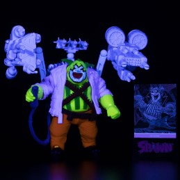 MC FARLANE SPAWN THE CLOWN BLACK LIGHT EDITION GOLD LABEL 30CM ACTION FIGURE