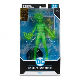 MC FARLANE DC MULTIVERSE FIRE GOLD LABEL ACTION FIGURE