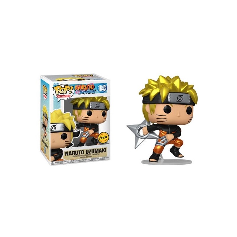 FUNKO POP! NARUTO SHIPPUDEN NARUTO UZUMAKI CHASE BOBBLE HEAD FIGURE FUNKO