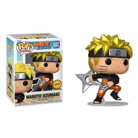 FUNKO POP! NARUTO SHIPPUDEN NARUTO UZUMAKI CHASE BOBBLE HEAD FIGURE