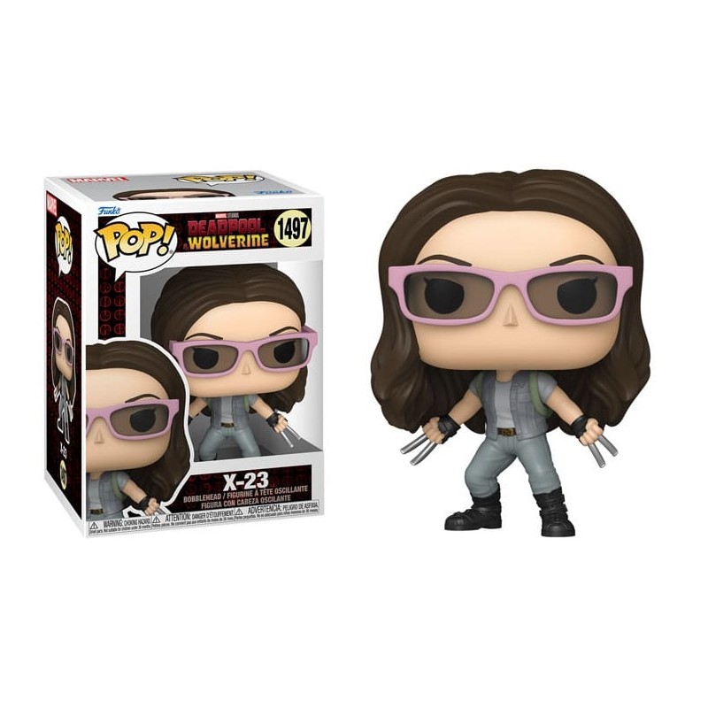 FUNKO POP! DEADPOOL & WOLVERINE X-23 BOBBLE HEAD FIGURE FUNKO