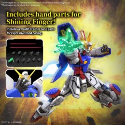 REAL GRADE RG GUNDAM SHINING 1/144 MODEL KIT ACTION FIGURE BANDAI