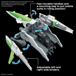 BANDAI GUNDAM OPTION PARTS SET GUNPLA 16 METEOR HOPPER MODEL KIT