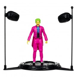 MC FARLANE DC MULTIVERSE BATMAN '66 THE JOKER BLACK LIGHT EDITION ACTION FIGURE