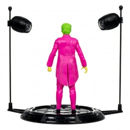 MC FARLANE DC MULTIVERSE BATMAN '66 THE JOKER BLACK LIGHT EDITION ACTION FIGURE