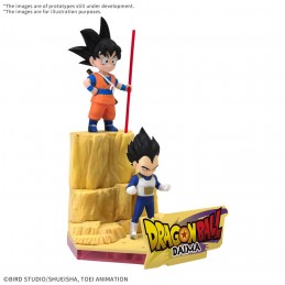 DRAGON BALL DAIMA SON GOKU & VEGETA MODEL KIT DIORAMA BANDAI