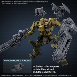 BANDAI 30MM ARMORED CORE VI FOR RAD CC-3000 WRECKER MILK TOOTH 1/144 MODEL KIT FIGURE