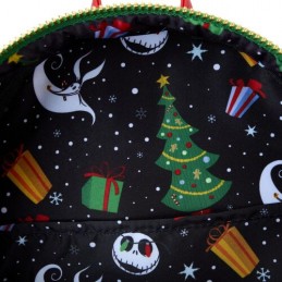 LOUNGEFLY THE NIGHTMARE BEFORE CHRISTMAS JACK LOUNGEFLY MINI BACKPACK GLOW IN THE DARK