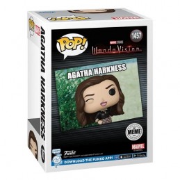 FUNKO POP! MARVEL WANDAVISION AGATHA HARKNESS MEME BOBBLE HEAD FIGURE FUNKO