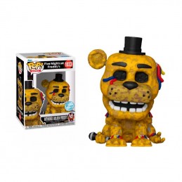FUNKO POP! FIVE NIGHTS AT FREDDY'S 10th WITHERED GOLDEN FREDDY SPECIAL ED BOBBLE HEAD KNOCKER FIGURE FUNKO