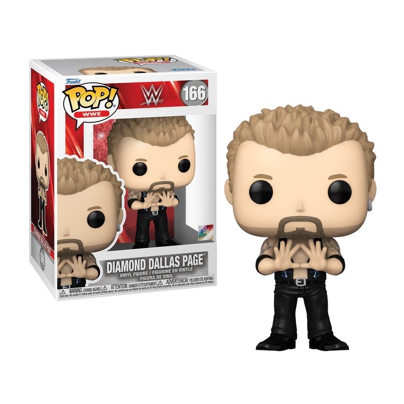 FUNKO POP! WWE DIAMOND DALLAS PAGE BOBBLE HEAD FIGURE FUNKO