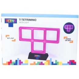 TETRIS T-TETRIMINO NEON LIGHT LAMPADA FIZZ CREATIONS