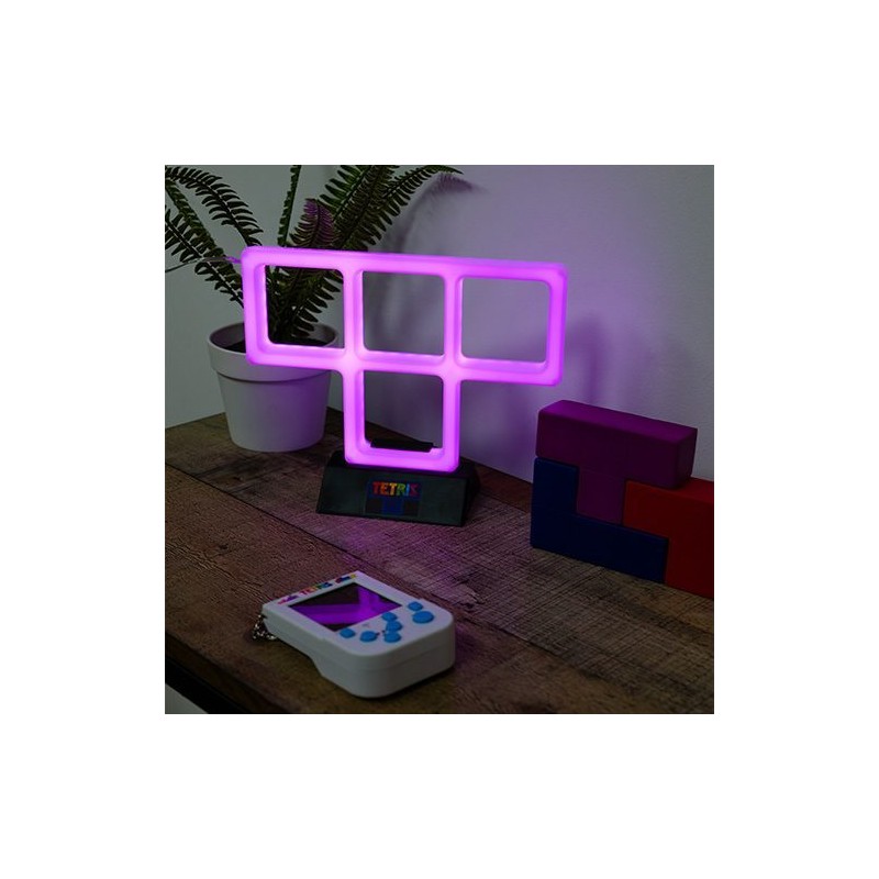 TETRIS T-TETRIMINO NEON LIGHT LAMPADA FIZZ CREATIONS