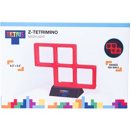 TETRIS Z-TETRIMINO NEON LIGHT LAMPADA FIZZ CREATIONS