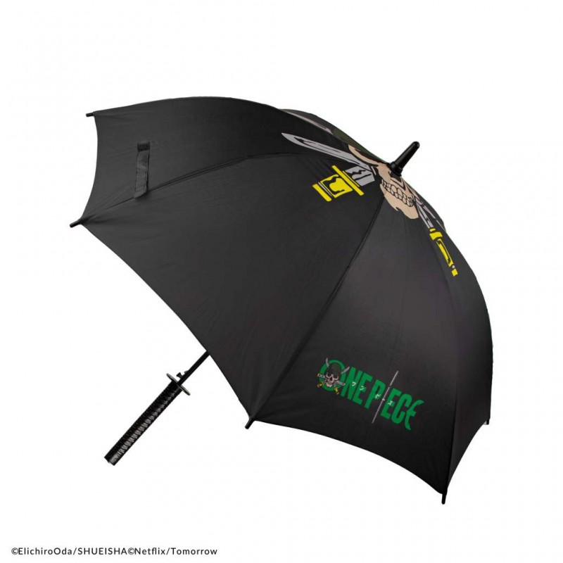 CINEREPLICAS ONE PIECE ZORO BLACK KATANA UMBRELLA