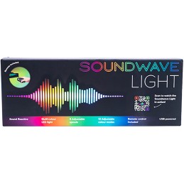 SOUNDWAVE LED LIGHT LAMPADA FIZZ CREATIONS