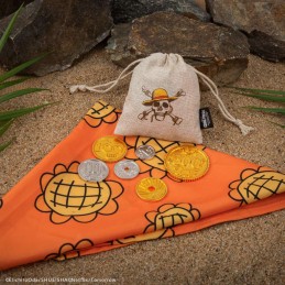 CINEREPLICAS ONE PIECE NAMI BANDANA AND BERRY COINS SET REPLICA