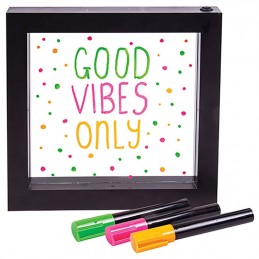 FIZZ CREATIONS NEON EFFECT MESSAGE FRAME