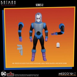 MEZCO TOYS BATMAN THE ANIMATED SERIES 2 5 POINTS SET 4X ACTION FIGURE