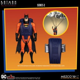 MEZCO TOYS BATMAN THE ANIMATED SERIES 2 5 POINTS SET 4X ACTION FIGURE