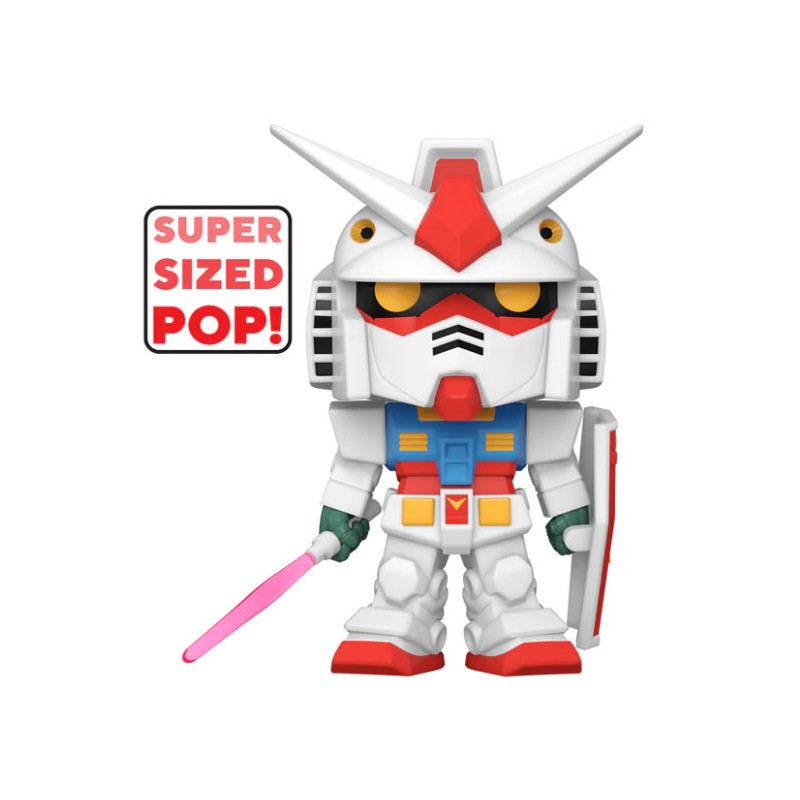 FUNKO POP! MOBILE SUIT GUNDAM RX-78-2 SUPER SIZED BOBBLE HEAD KNOCKER FIGURE FUNKO