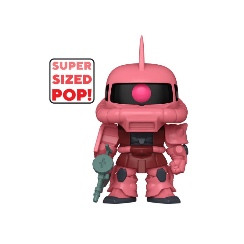 FUNKO POP! MOBILE SUIT GUNDAM MS-06S CHAR'S ZAKU II SUPER SIZED BOBBLE HEAD FIGURE FUNKO