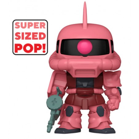 FUNKO POP! MOBILE SUIT GUNDAM MS-06S CHAR'S ZAKU II SUPER SIZED BOBBLE HEAD FIGURE