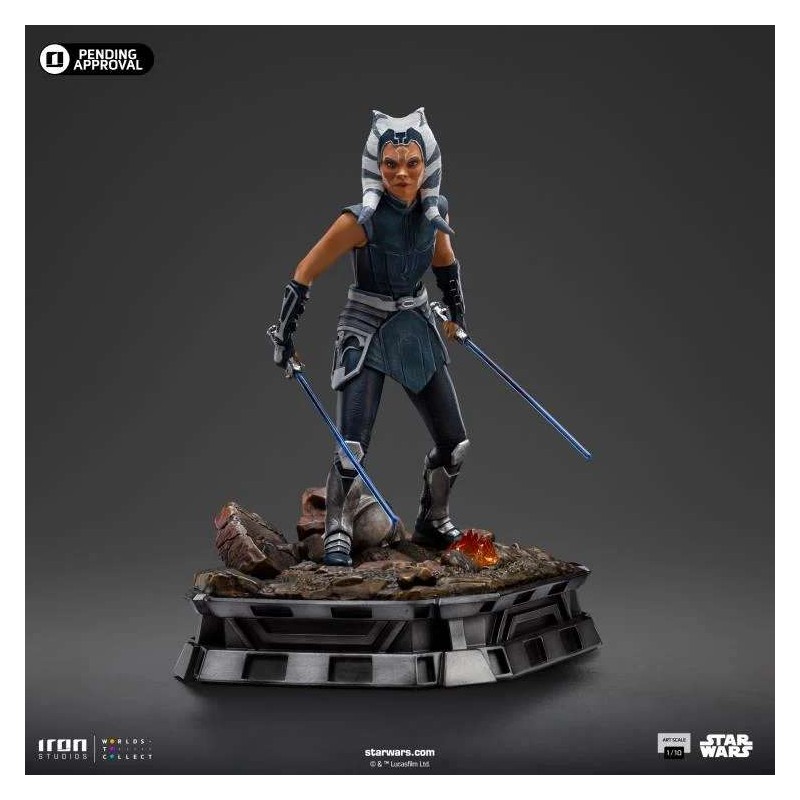 IRON STUDIOS STAR WARS AHSOKA CHILD VER. ART SCALE 1/10 RESIN STATUE FIGURE