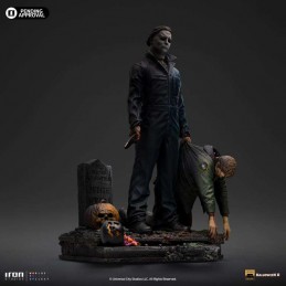 HALLOWEEN MICHAEL MYERS ART SCALE DELUXE 1/10 STATUA FIGURE IRON STUDIOS