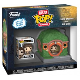 FUNKO BITTY POP! TOWNS THE LORD OF THE RINGS FRODO AND THE SHIRE VINYL MINI FIGURE DIORAMA FUNKO