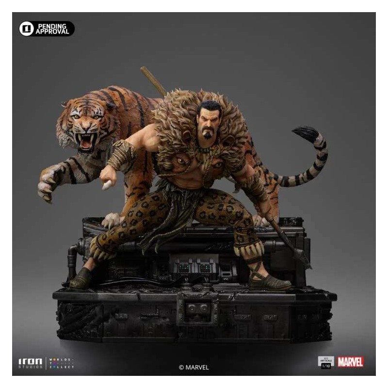 SPIDER-MAN VS VILLAINS KRAVEN THE HUNTER BDS ART SCALE DELUXE 1/10 STATUA FIGURE IRON STUDIOS