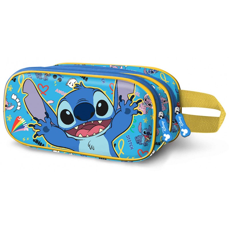 KARACTERMANIA LILO AND STITCH HELLO DOUBLE PENCIL CASE