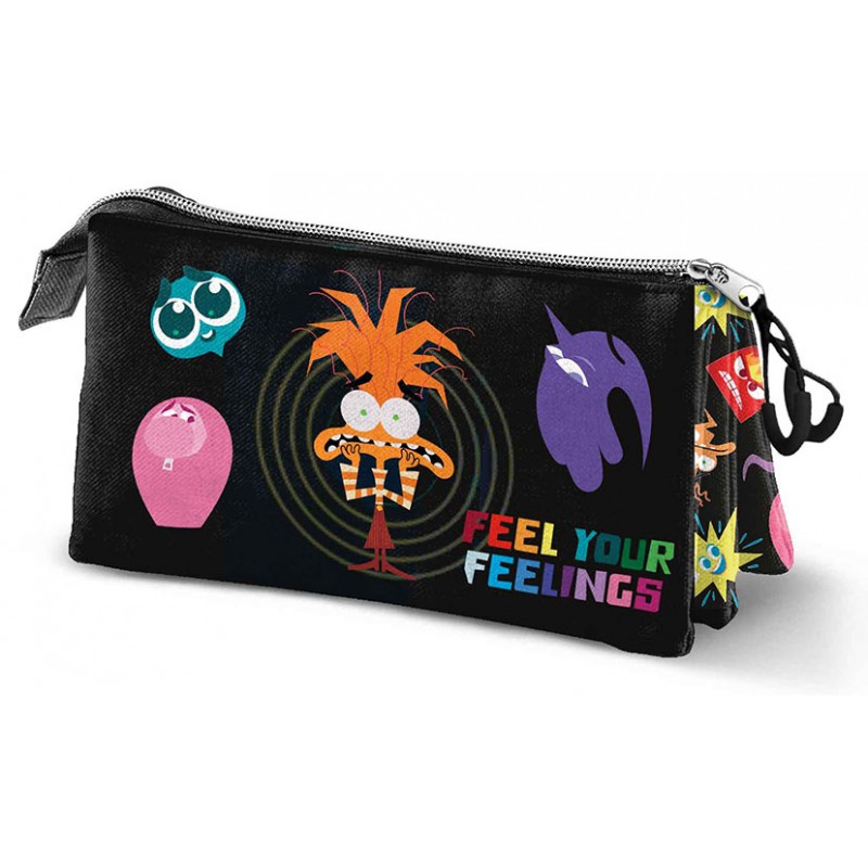 KARACTERMANIA INSIDE OUT 2 FEELING TRIPLE PENCIL CASE