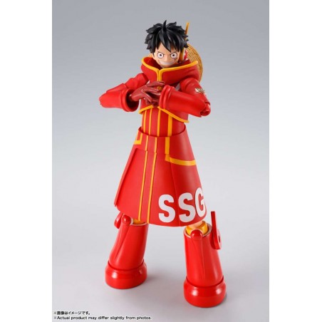 ONE PIECE S.H. FIGUARTS MONKEY D. LUFFY FUTURE ISLAND EGGHEAD ACTION FIGURE