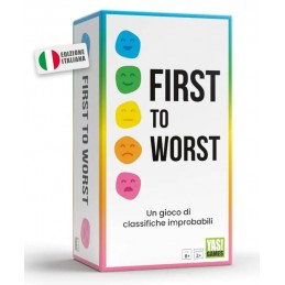 FIRST TO WORST - GIOCO DA TAVOLO ITALIANO YAS! GAMES